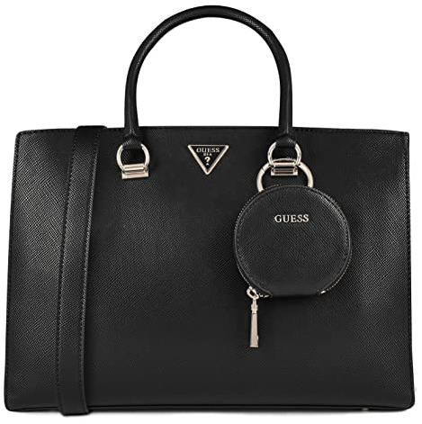 GUESS Damen Alexie Handtasche Taschen Und Geldbörsen Schwarz