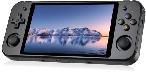 Console di gioco portatile RG552, chip RK3399 doppio sistema Linux, sistema Android con scheda SD integrata da 64 GB 2500 giochi classici
