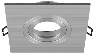 SLV NEW TRIA 75 XL, Deckeneinbauring, L: 11 B: 11 H: 2.6 cm, aluminium