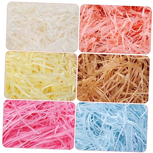 minkissy 20g Colored Cut Paper Shred Filler Aus Natürlichem Lafite-gras Packung Zum Füllen Von Süßigkeiten Und Geschenken Für Geburtstage Hochzeiten Und Feiertage