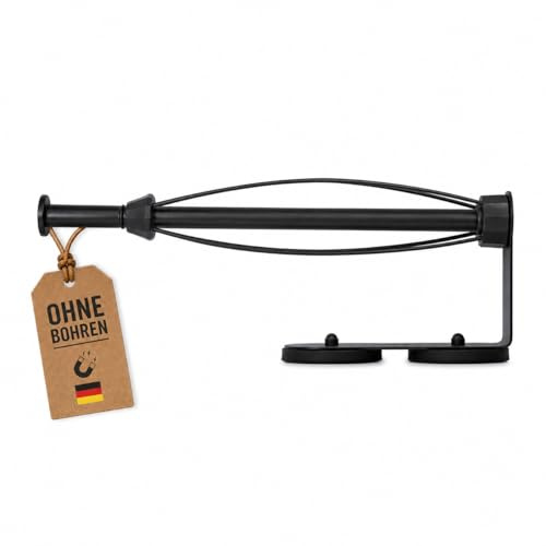 Campnetic Magnetischer Küchenrollenhalter für Camping | Magnethalterung, Camping Zubehör, Camping Magnete, Ideal für Camper und Vanlife, Inkl. Aufbewahrungsbeutel