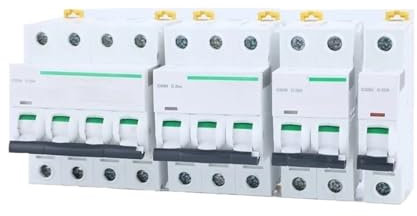 PVTLCYBI Disjoncteur iC65N 2P 3P 4P 1A 2A 3A 4A 6A 10A 16A 20A 25A 32A 40A 50A 63A AC, 1 pièce(2A)