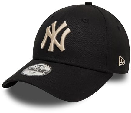 New Era New York Yankees Baseball Cap Kappe für Kinder Sommer Teamlogo NY MLB Accessoire schwarz - Youth