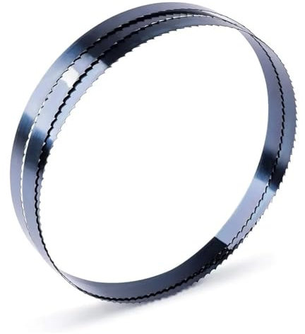 Lot de 3 lames de scie à ruban 2240 10 0,65 mm 4 dents TPI for la coupe de bois dur, de contreplaqué et de bois non métallique