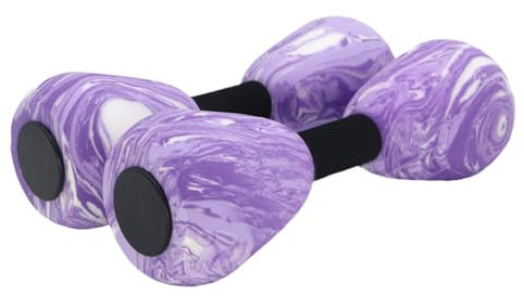 Demsyeq Aqua Fitness Barbells - Water Weights Pool Exercise Dumbbells Foam - Sports Aerobic Workout Equipment For Training Gym Outdoor Swimming 141g
