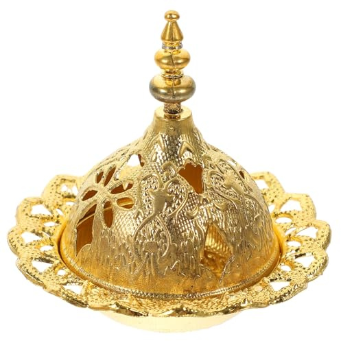 Hemobllo Quemador de Incienso de Aleación Pequeño para Hogar Decoración Oriente Quemador Doméstico Artístico y Retro