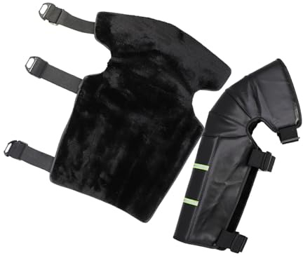 Ginocchiere Da Moto, Confezione 2, Leggings Protettivi, Gambali Regolabili