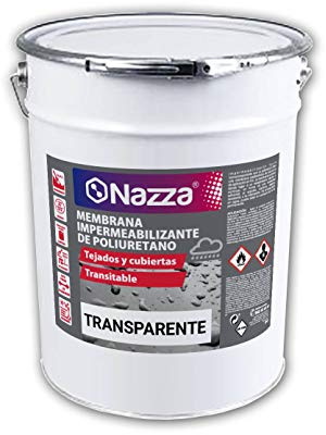 Membrana de Poliuretano Transparente | Poliuretano Líquido Monocomponente para Impermeabilizaciones | 4 Litros