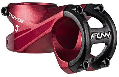 Funn Stryge Bike Drop Stem with -5 Degree - Length 55mm stem with 35mm Bar Clamp, Bike Stem for Mountain Bike, BMX Bike, Road Bike and Gravel Bike (Red)