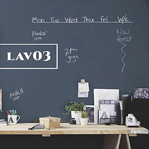 COLORIFICIO MAZZA Pittura lavagna magnetica litri 2,5 nero lvm01,viola lvm02,grigio lvm03,verde lvm 04,arancione lvm05, turchese lvm06 chalkboard paint (Grigio Lvm03)