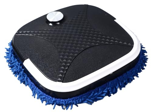 Qcwwy Trapeador Automático, Robot de Barrido Húmedo, Delgado, Recargable por USB, Robot de Barrido Inteligente, Máquina de Trapeado Automático para Pelo de Mascotas y Limpiador de