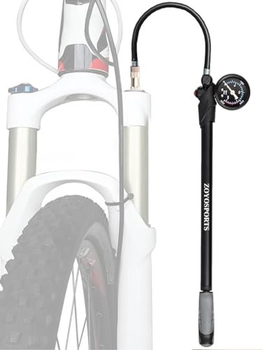 Pompa A Per Mountain Bike – Pompa A Sospensione Pneumatica A Pressione 300 Psi | Pompa Ad Aria Ad Alta Pressione 300psi Per Della Bicicletta, Pompa Della Bicicletta Universale Con