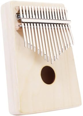 ibasenice Kindergarten Selbstgemacht Daumenklavier Malmaterial Holz Kalimba Für Kinder Mit Glatten Kanten Kompaktes Musikinstrument