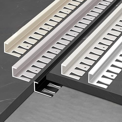 Coayuou Winkelschiene 90cm* 3 Stück Aus Aluminium Biegbar Abschlussprofil Laminat Zuschneidbar Für Wand- & Bodenabschlüsse Rostfrei & Vielseitig Einsetzbar Im Trockenbau(Option 4,5mm)