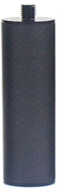 Postes de extensión de trípode de metal portátil con rosca de 2 1/4 pulgadas para mejorar la fotografía en ángulo para cámaras réflex digitales, tubo de extensión de metal