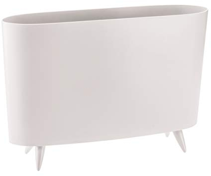 koziol range-revues Milano, thermoplastique, blanc, 12 x 45,7 x 31,5 cm