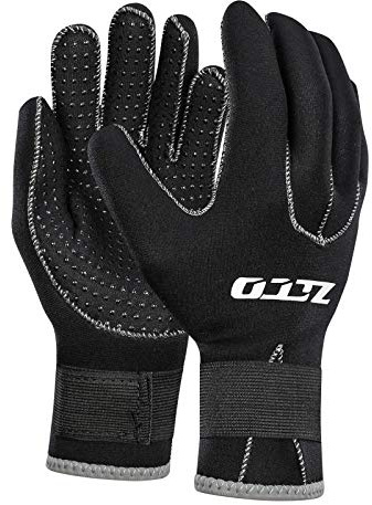 ZCCO 3mm Neoprenanzug Handschuhe Thermohandschuhe Männer Herren Anti-Rutsch-Handschuhe für Frauen Schwarz (3mm, XL)