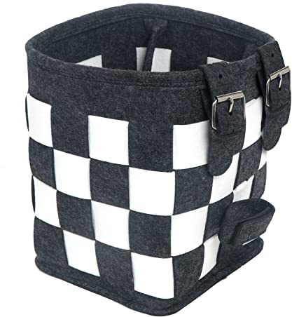 Bike Basket, Bicycle Handlebar Front Basket Folding Detachable Quick Release Easy Install Cycling Holder Storage Basket for Pet, Shopping, Commuter, Camping and Outdoor.