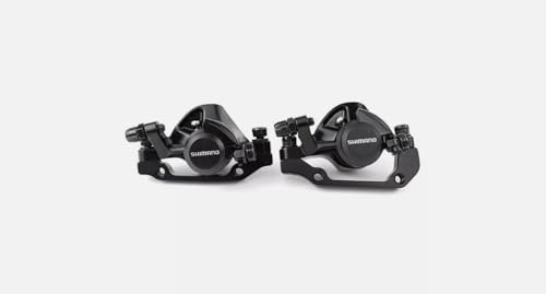 SHIMANO BR-TX805 Mechanical Disc Brakes Caliper Front & Rear Calipers Black with pads, 160mm rotor