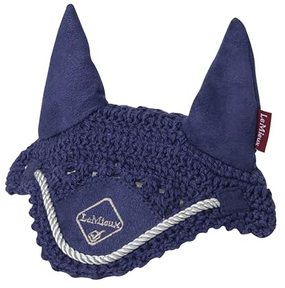 LeMieux Bonnet anti-mouches Mini Toy Pony Bleu foncé