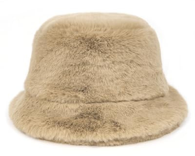 Zylioo S/M/L/XL/XXL/3XL Winter Fischerhut Für Großen/Kleinen Kopf,Winter Warmer Anglerhut,Winter Pelzig Bucket Hats