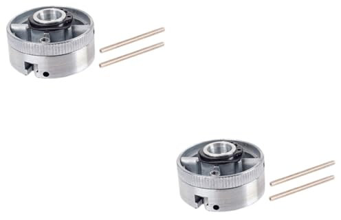 Uonlytech 2pièces Mandrin Mâchoires Auto-centrant Métal Pour Outils De Machine Cnc Accessoire De Tour Avec Large Plage De Serrage Et Précision Élevée