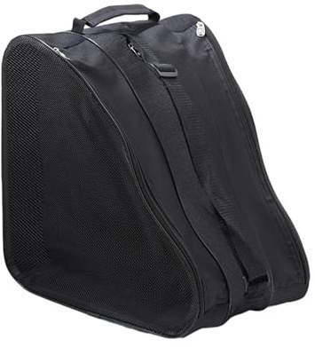 Baoblaze Unisex Rollschuhtasche, Rollerskates Bag mit Verstellbarem Schultergurt, Schlittschuhe Transporttasche, Schlittschuhe Aufbewahrungstasche, Eislauf Inliner Tasche für Kinder Erwachsene