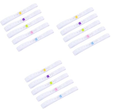 BESTonZON 60stücke Verstellbare -babywindel-befestigungen Elastische Windelstreifen Zufälligen Farben Für Neugeborene Praktisch Und Komfortabel Für Empfindliche Babyhaut