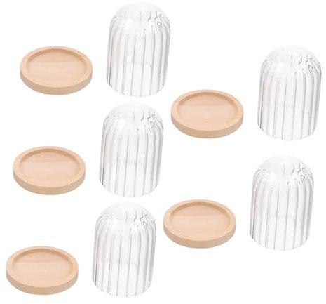 BCOATH 5stücke Miniatur Jar Cake Covers Teiliges Für Dekoration Und Mini Hochwertigem Für Kreative Wohnräume