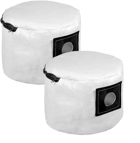 Oniissy Microfiber Reusable Vacuum Dust Bags for Numatic for Henry Hetty James for Hoover | Replacement Micro Filtration Cleaner Bags(2 PACK)