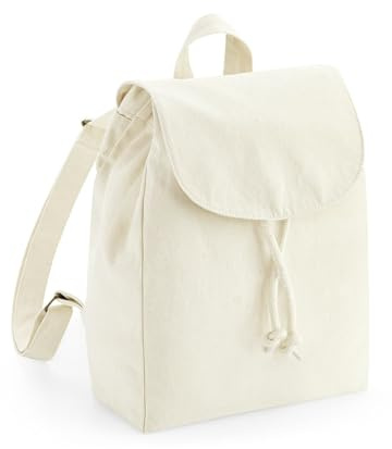 Hole Gadget Zainetto Personalizzato Asilo e Scuola Bambina, Bambino, Borsa Donna Personalizzabile con Nome e Disegno In Cotone Canvas Idea Regalo Bimbo e Bimba 28x22 cm (Naturale)