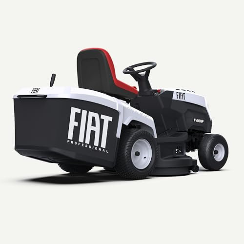 Fiat Professional Veloce FV98HP - Cortacésped hidrostático de gasolina para tractor de jardín (98 cm)