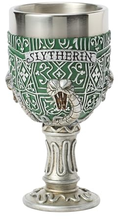 Enesco The Wizarding World of Harry Potter Verre en calice décoratif Maison Serpentard 18 cm Multicolore