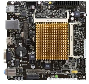 Scheda madre ITX J1800-K con CPU dual-core J1800 integrata DDR, supporta HDMI con schermatura I/O e cavo