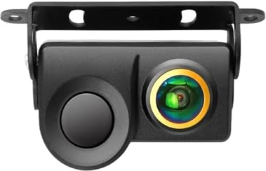 Tachigrafo Sensore radar retromarcia 1080P, rilevatore visione notturna, accessori universali luce 2 in 1, piccola telecamera allarme Telecamera Backup