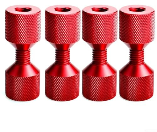 Juego de 4 pines de alineación de brida de doble agujero con nivel integrado para bridas de tubería de 18 pulgadas y 150 libras, herramienta de localización de aleación de aluminio para instalación de