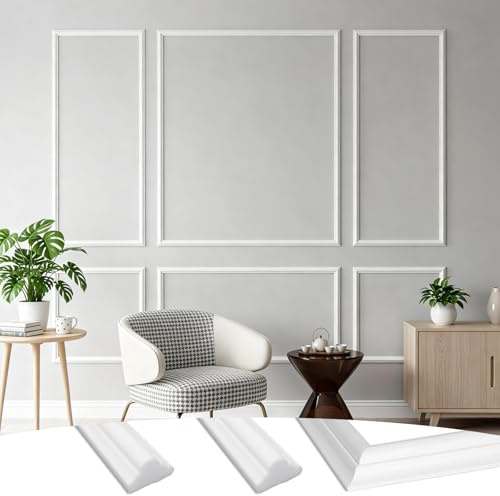 YUZINO 6 Sets Wall Panelling Kits