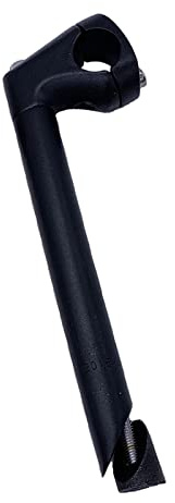 Sharplace Bike Quill Vorbau 25,4mm Lenker Klapp Fahrrad Griff Bar Riser 1 Gabel Schwanenhals Stem für BMX Straßen Falten Bikes, Strand Cruiser Fahrräder