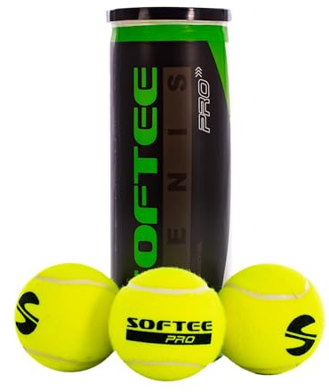 Bote 3 Pelotas Tenis Softee Pro