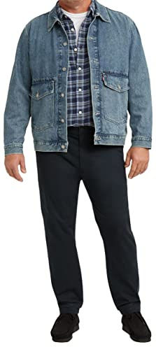 Levi's Homme XX Standard Tapered Chino Big & Tall, Mineral Black S Twll, 46W / 34L