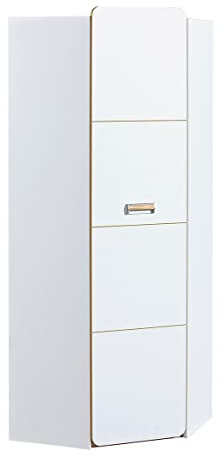 MINIO go for it - Armoire Loreto, Armoire d'angle pour Chambre d'ado