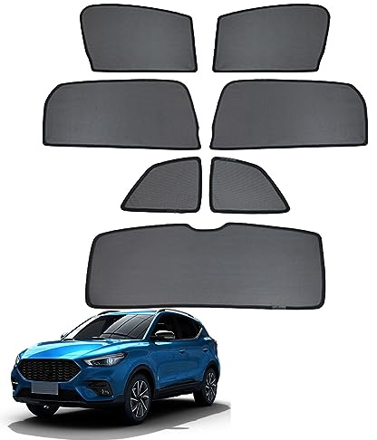 Parabole auto bambino protezione UV per finestre parasole per finestre laterali per MG ZS ZS EV 2017-2022 tenda magnetica cose,7PCS