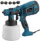 EYPINS 700W Pistola a Spruzzo per Verniciare,Contenitore da 1400 ml,Spruzzatore di Vernice con 5 Ugelli,3 Modalità di Spruzzatura,Contenitore da 1400 ml,per Mobili,Pareti,Armadi