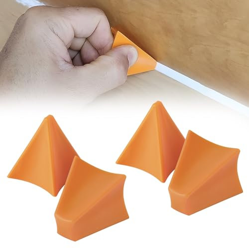 4 Pièces Outils de Couture en Silicone, 2 Tailles Outil de Calfeutrage en Silicone, Réutilisable Outil de Finition de Calfeutrage, Outil Applicateur de Calfeutrage pour Salles de Bains, Cuisines