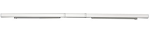 Tesa Assa Abloy DCG461-DEV1, Guía deslizante de embutir doble G461, Plata