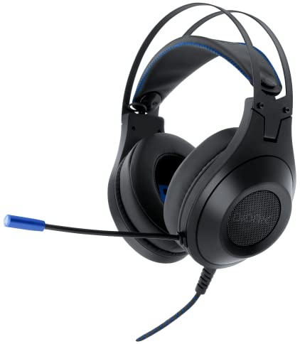 Bionik Sirex Gaming Headset with Mic for PS5: 50MM Drivers, Memory Foam, Mute Switch, Adjustable Head Beam, PS4/Xbox Series XS/Nintendo Switch OLED/PC/Mac