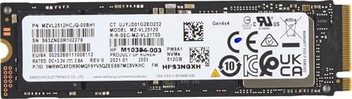HP SD - 512 GB - PC 4.0 x4 (nvme) 5r8x9aa