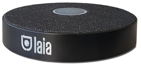 Laia - Micrófono Profesional USB Plug & Play, Fabricante español, captación de Audio 360º, Ideal para videoconferencias y creación de Video, fácil conexión USB y Sonido Superior