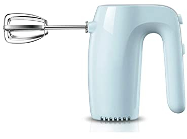 Samnuerly Frullino per Le Uova Ventilatore Elettrico per Uso Domestico Piccolo frullino per Le Uova Macchina per Capelli Macchina per impastare la Torta Strumento di Cottura (Color : Blue)