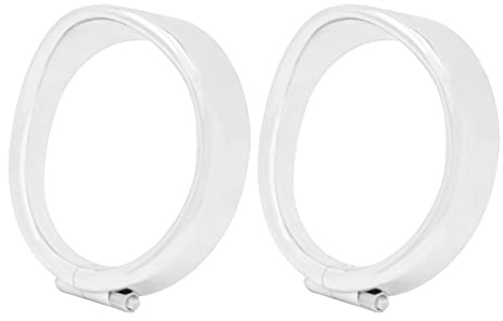 HCmotorku Motorrad Visier Stil Blinker Trim Ring Abdeckung Fit für Harley Touring Electra Glide Road King FLHR Softail FLST Chrom
